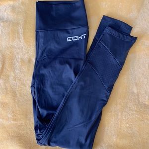 ECHT scrunch blue leggings